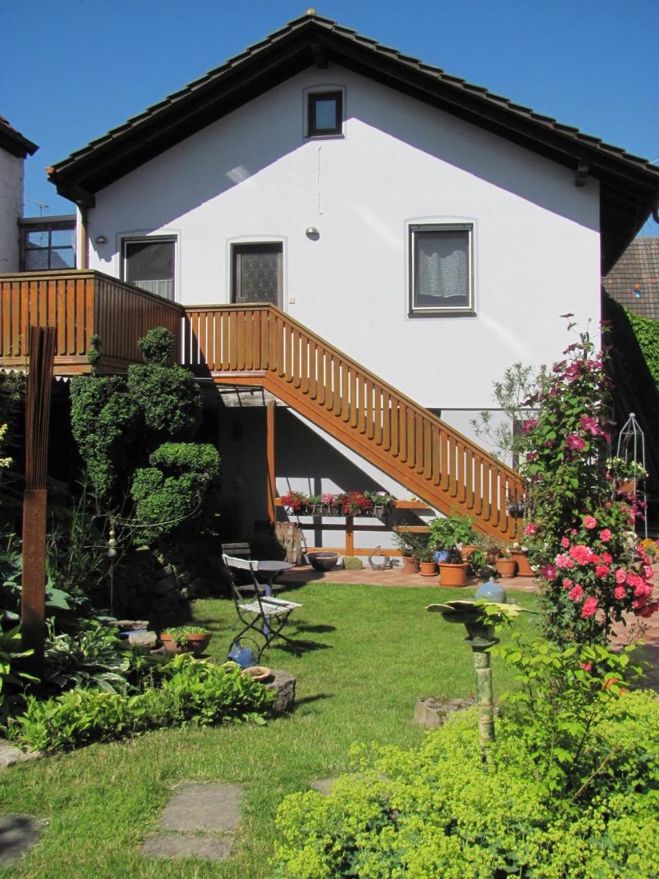 Ferienwohnung Seidenfaden Karlstadt Exterior foto